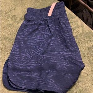 Victoria Secret Night shorts zebra design